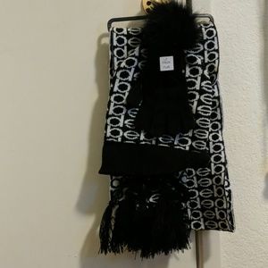 Bebe Gloves, Hat, and Matching Scarf